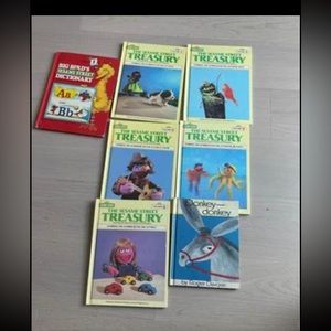 Sesame Street Vintage 80’s book